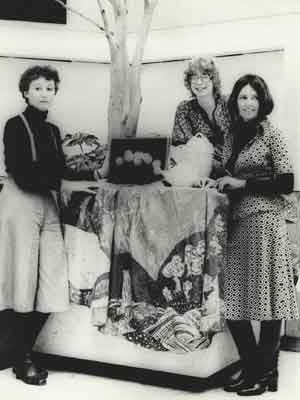 Picture from late 70s of exhibition at local art gallery